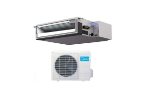 لوله‌کشی مسی زیرساخت داکت اسپلیت در حصار نصیرآباد