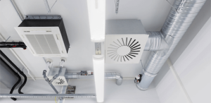 لوله‌کشی و عایق‌کاری زیرساخت داکت اسپلیت در فاز ۳ مهرشهر 