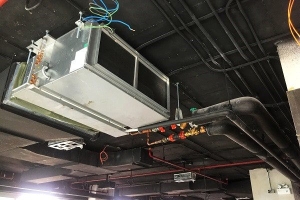 نصب و راه‌اندازی زیرساخت داکت اسپلیت در فاز ۲ مهرشهر