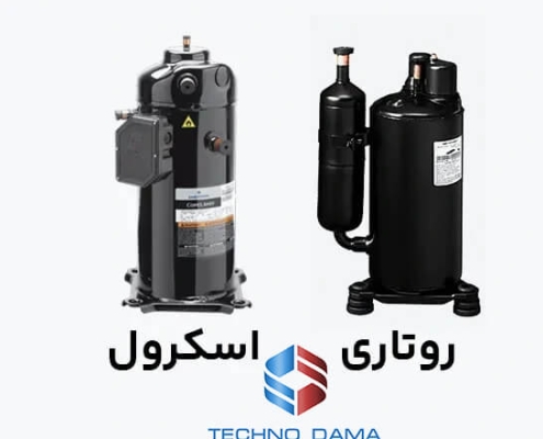 کمپرسور روتاری یا اسکرول