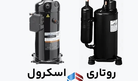 کمپرسور روتاری یا اسکرول